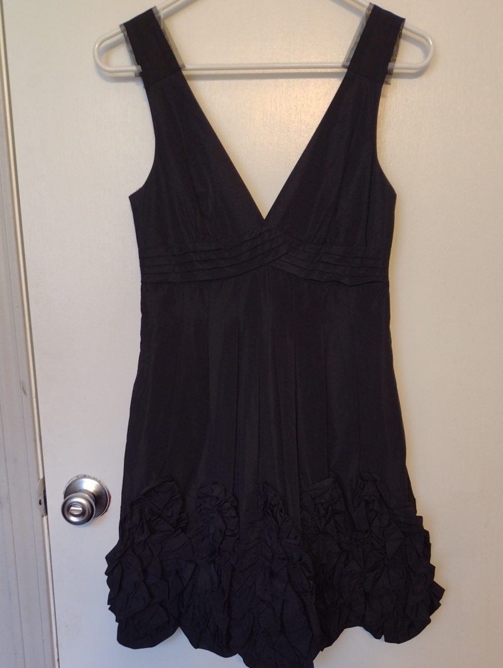 NEW BCBG Maxazria Black Avantgarde Dress Size 0 XS